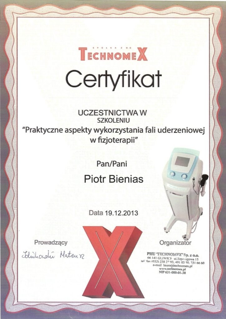 Praktyczne aspekty wykorzystania fali uderzeniowej w fizjoterapii